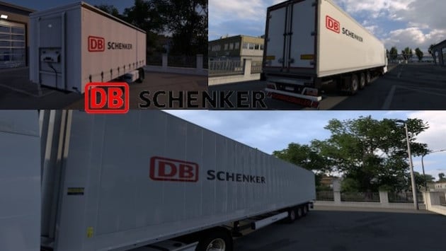 DB Schenker Trailer Skin